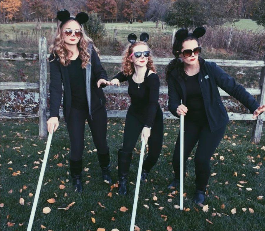 Freshman Jordan Rumbaugh said, “I would say 18 years old is the cut off for trick-or-treating. Riley Wynn, Maddie Culleiton, and I are going as 3 blind mice this year. I found it on Pinterest and figured it would be cute and easy!”
