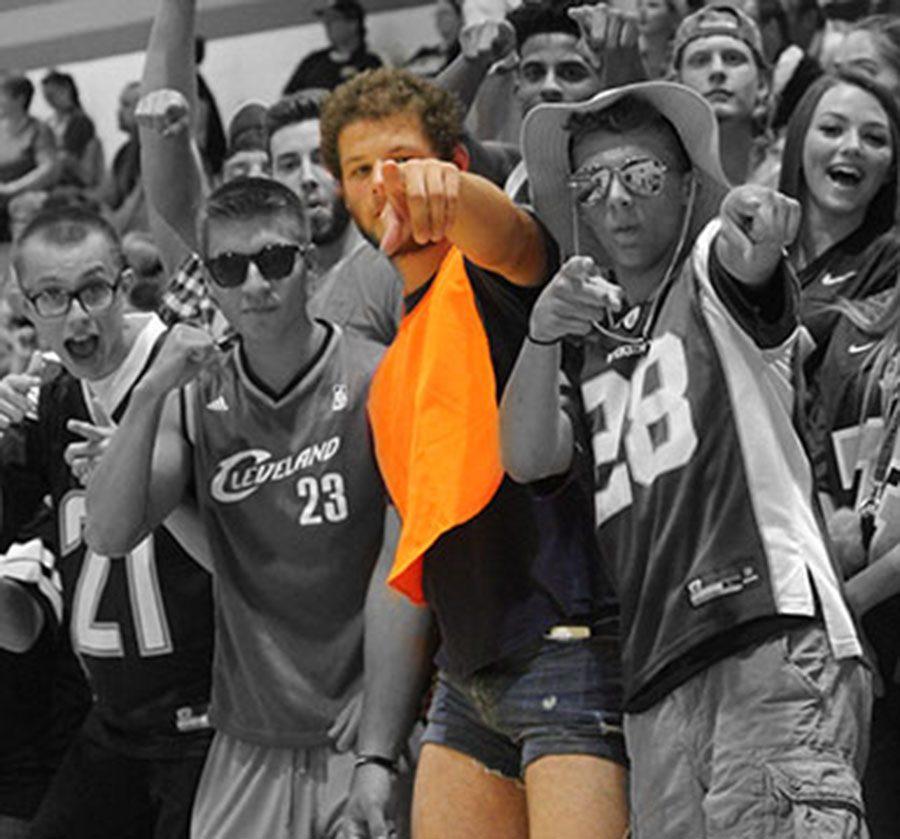 Most Spirited in the Student Section: Mac Christy