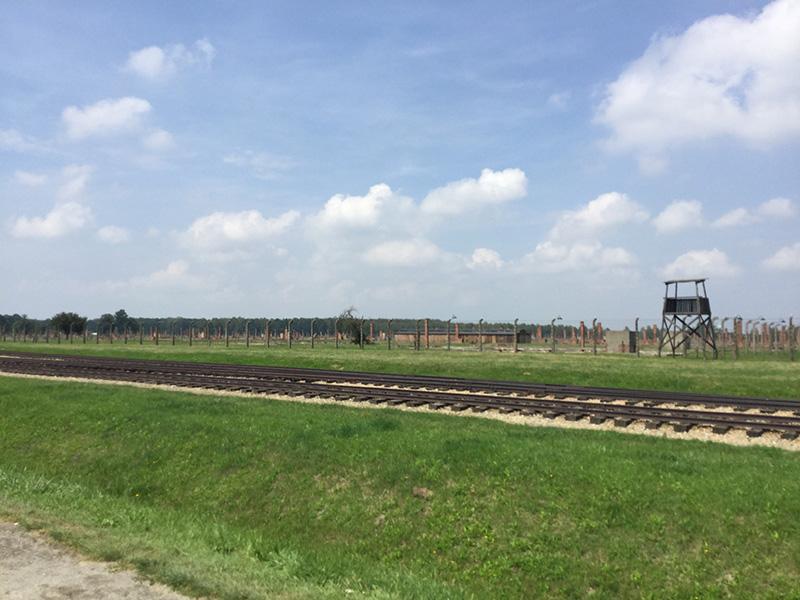 When in Poland for World Youth Day, sophmore Gabbie Fisher visted Auschwitz.
