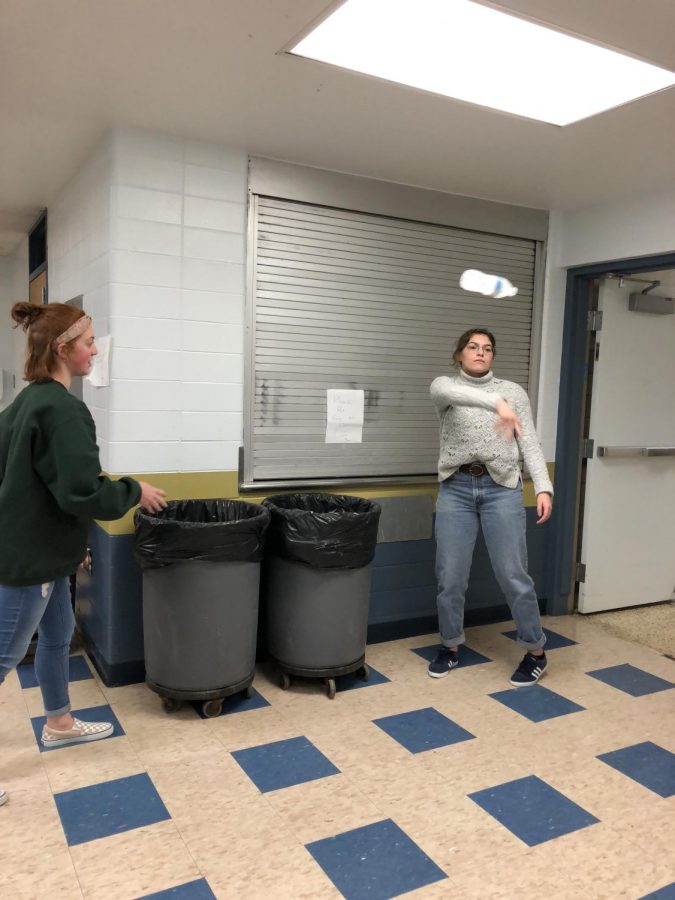 Emma Velesig thought she could throw her water bottle in the trash. She thought wrong. 