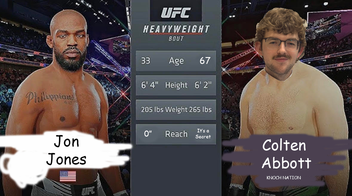 Colton Abbott takes on Jon Jones