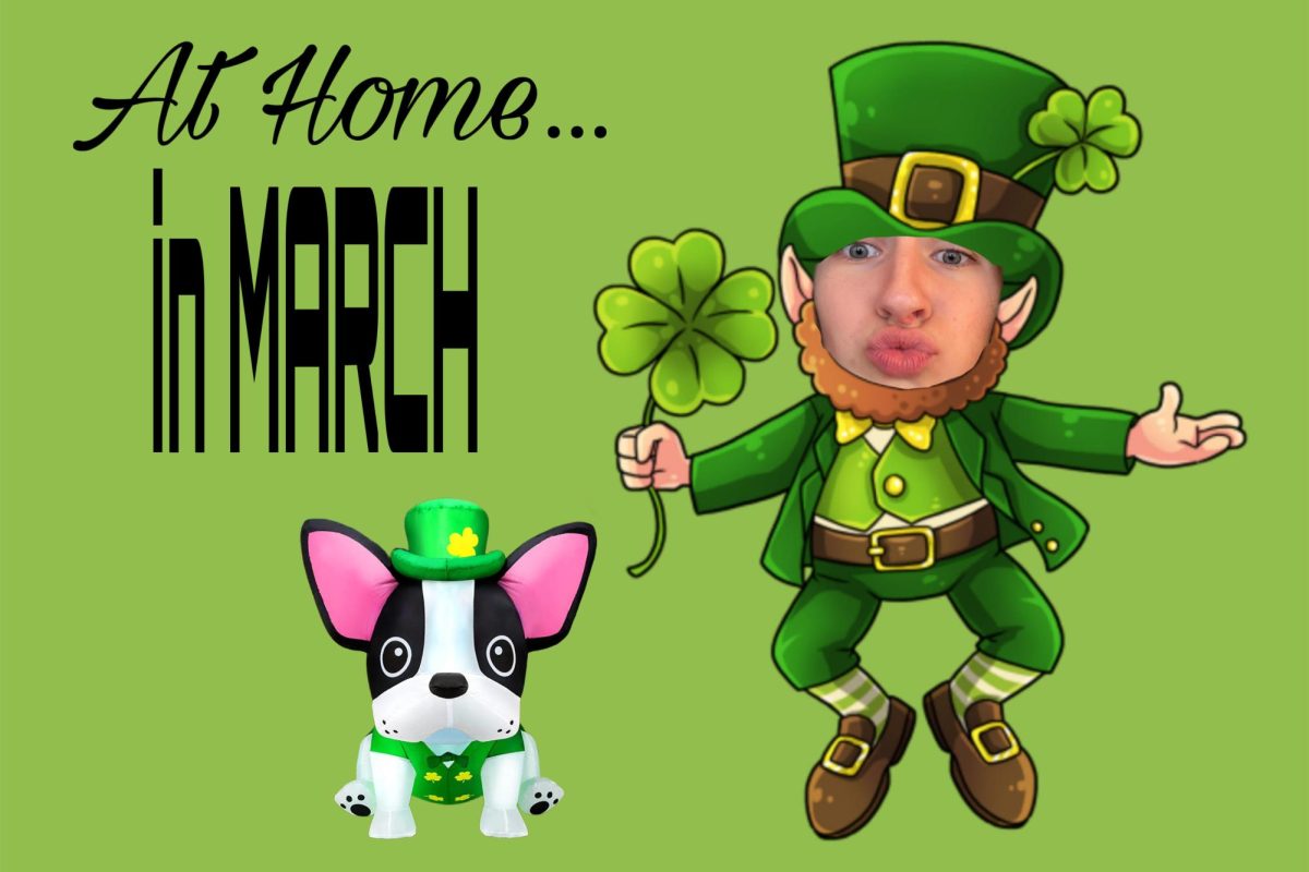 At Home in March...